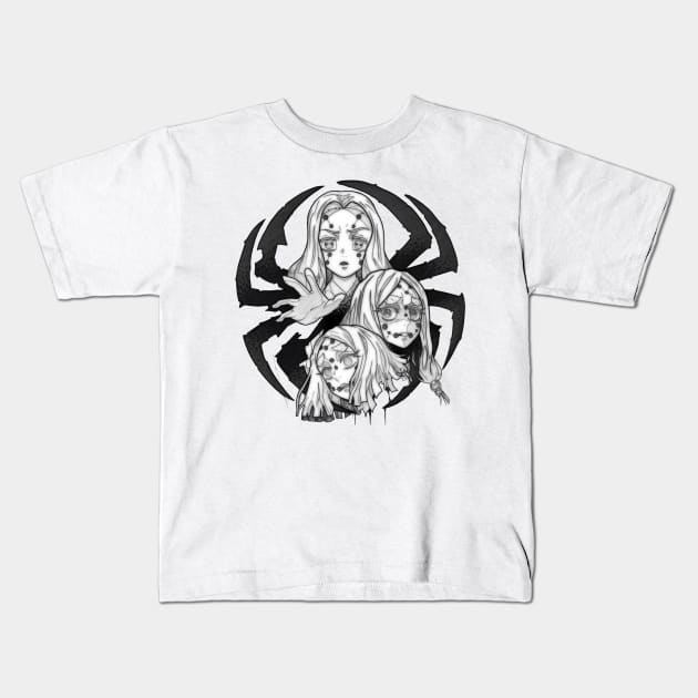 demon slayer Kids T-Shirt by boxermaniac